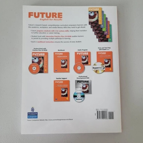 Future English for Results 4 Book and Workbook for English Class CD Included NEW - Picture 9 of 12